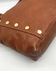 Hammitt Mahogany Leather Medium Daniel Convertible Crossbody Bag