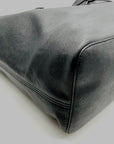 Michael Kors Black Saffiano Leather Jet Set Tote