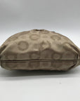 Coach Beige Madison Optical Art Crossbody Bag