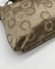 Coach Beige Madison Optical Art Crossbody Bag
