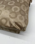 Coach Beige Madison Optical Art Crossbody Bag