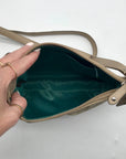 Coach Beige Madison Optical Art Crossbody Bag