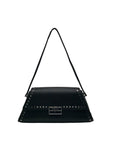 Michael Kors Black Leather Ludlow Convertible Shoulder Bag