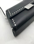 Michael Kors Black Leather Ludlow Convertible Shoulder Bag