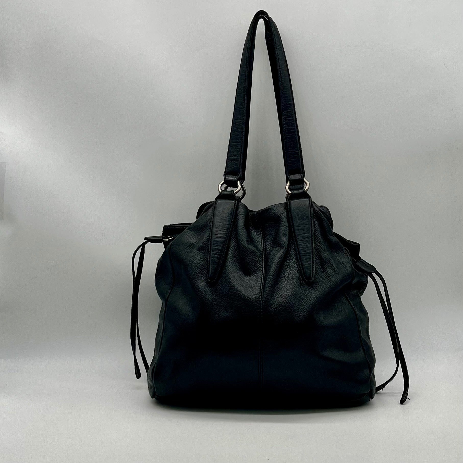 Liebeskind Black Leather Shoulder Bag