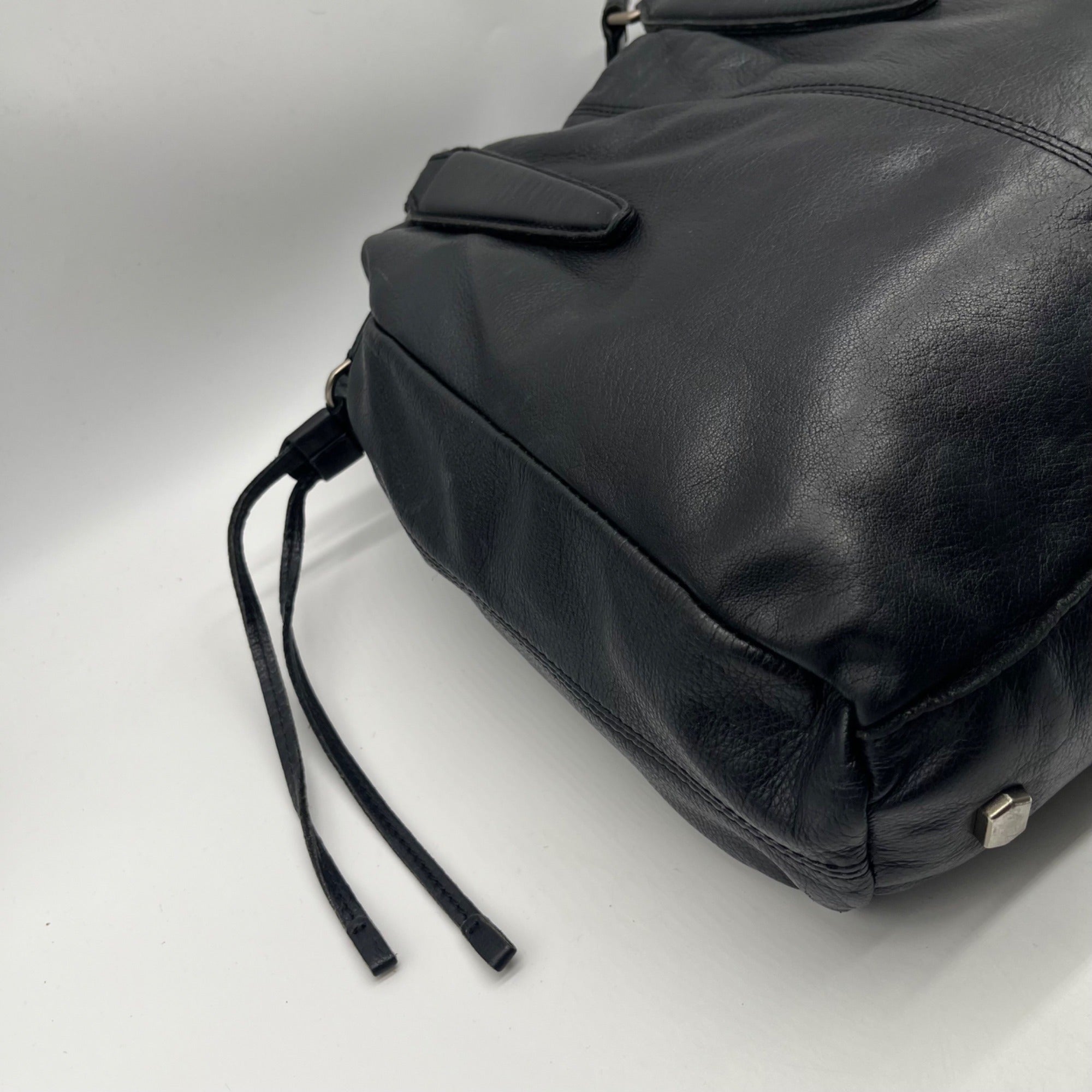Liebeskind Black Leather Shoulder Bag