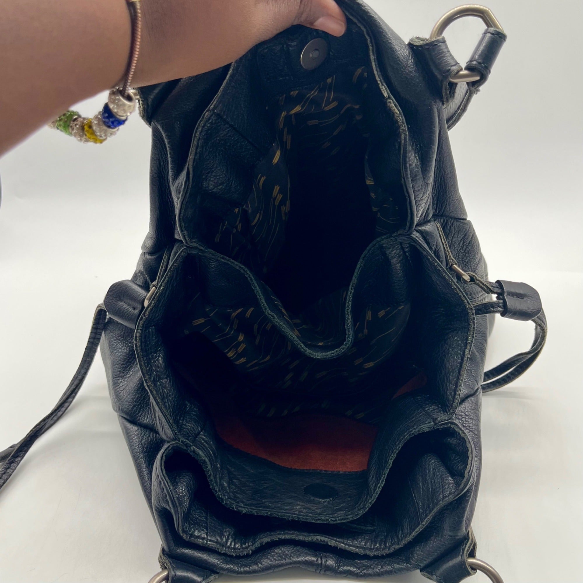 Liebeskind Black Leather Shoulder Bag