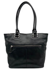Tignanello Black Leather Shoulder Bag