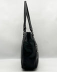 Tignanello Black Leather Shoulder Bag