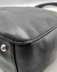 Tignanello Black Leather Shoulder Bag