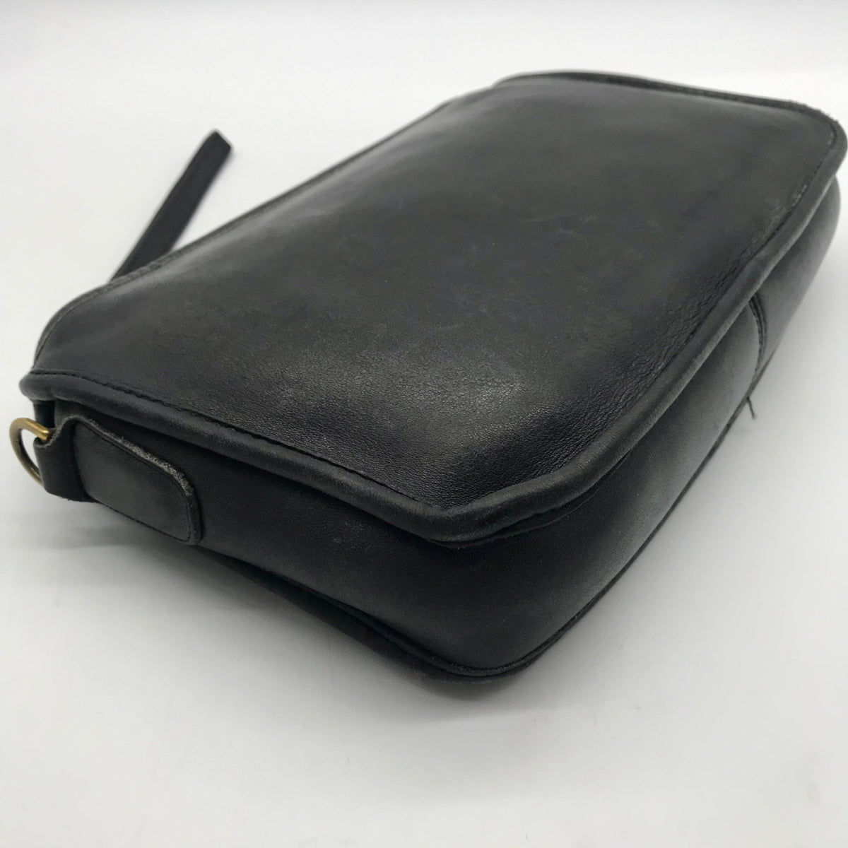 Coach Black Genuine Leather Station Bag 7534