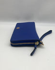 Tory Burch Royal Blue Robinson Continental Wallet