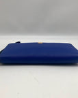 Tory Burch Royal Blue Robinson Continental Wallet