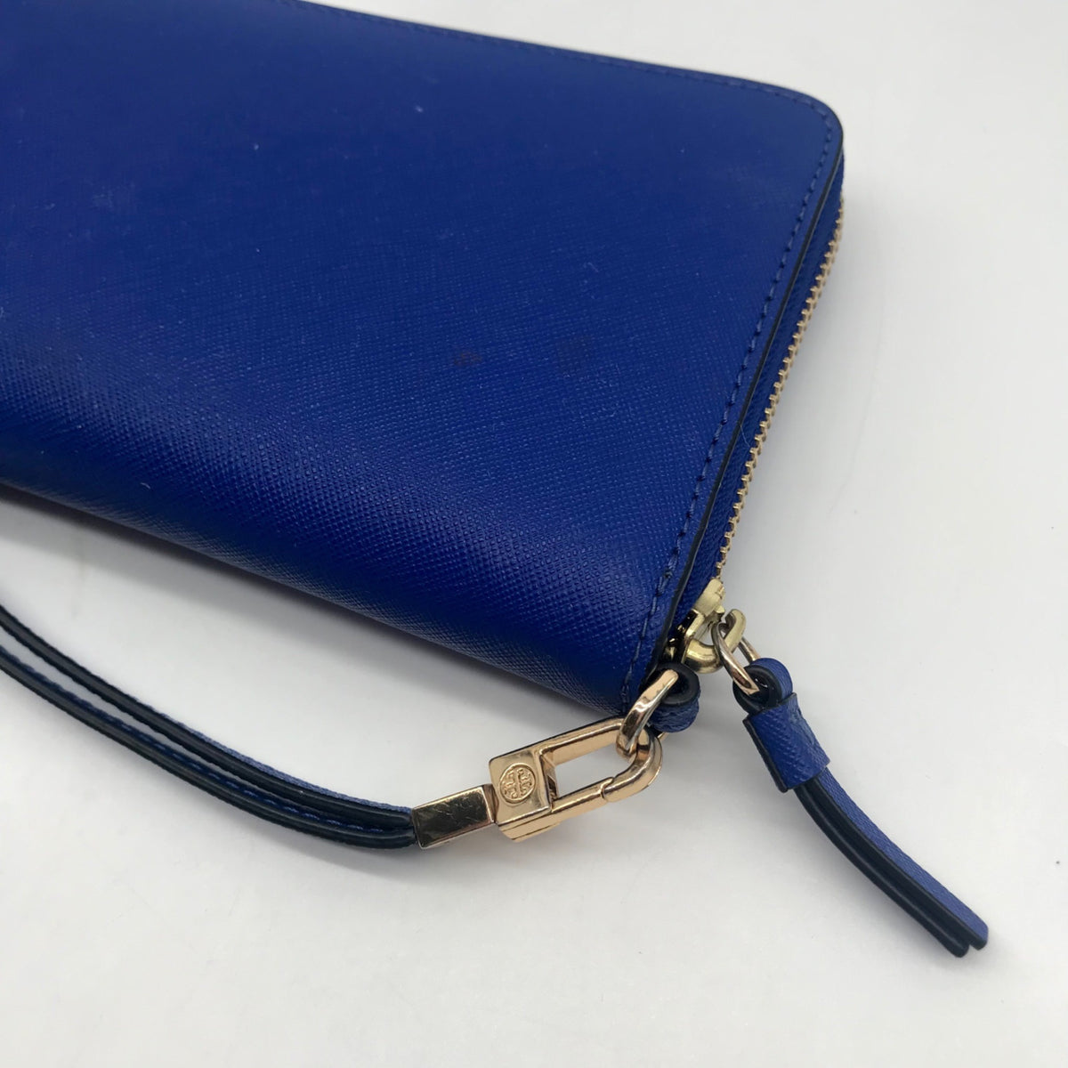 Tory Burch Royal Blue Robinson Continental Wallet