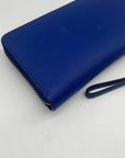 Tory Burch Royal Blue Robinson Continental Wallet
