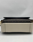Calvin Klein Multicolor Faux Leather Signature Flap Millie Shoulder Bag