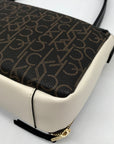Calvin Klein Multicolor Faux Leather Signature Flap Millie Shoulder Bag