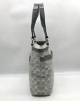 Coach Grey Signature Monogram Jacquard Penelope Lunch Tote F14693