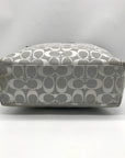Coach Grey Signature Monogram Jacquard Penelope Lunch Tote F14693