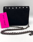 Betsey Johnson Black Razzle Dazzle Crossbody Bag