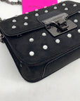 Betsey Johnson Black Razzle Dazzle Crossbody Bag