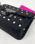 Betsey Johnson Black Razzle Dazzle Crossbody Bag