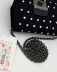 Betsey Johnson Black Razzle Dazzle Crossbody Bag