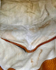 Michael Kors Brown Leather Astor Studded Hobo Shoulder Bag