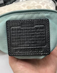 Coach Cream and Silver Slouchy Hobo Kristen Ombre Shoulder/Crossbody Bag16793
