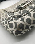 Coach Cream and Silver Slouchy Hobo Kristen Ombre Shoulder/Crossbody Bag16793