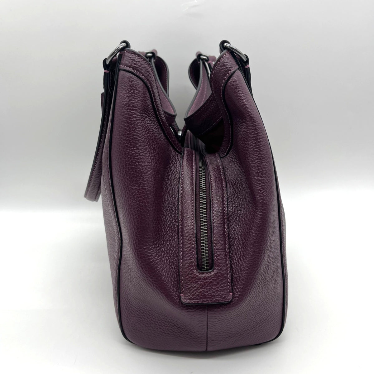 Coach Purple Leather Kristy Shoulder Bag  C6231