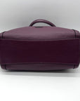 Coach Purple Leather Kristy Shoulder Bag  C6231