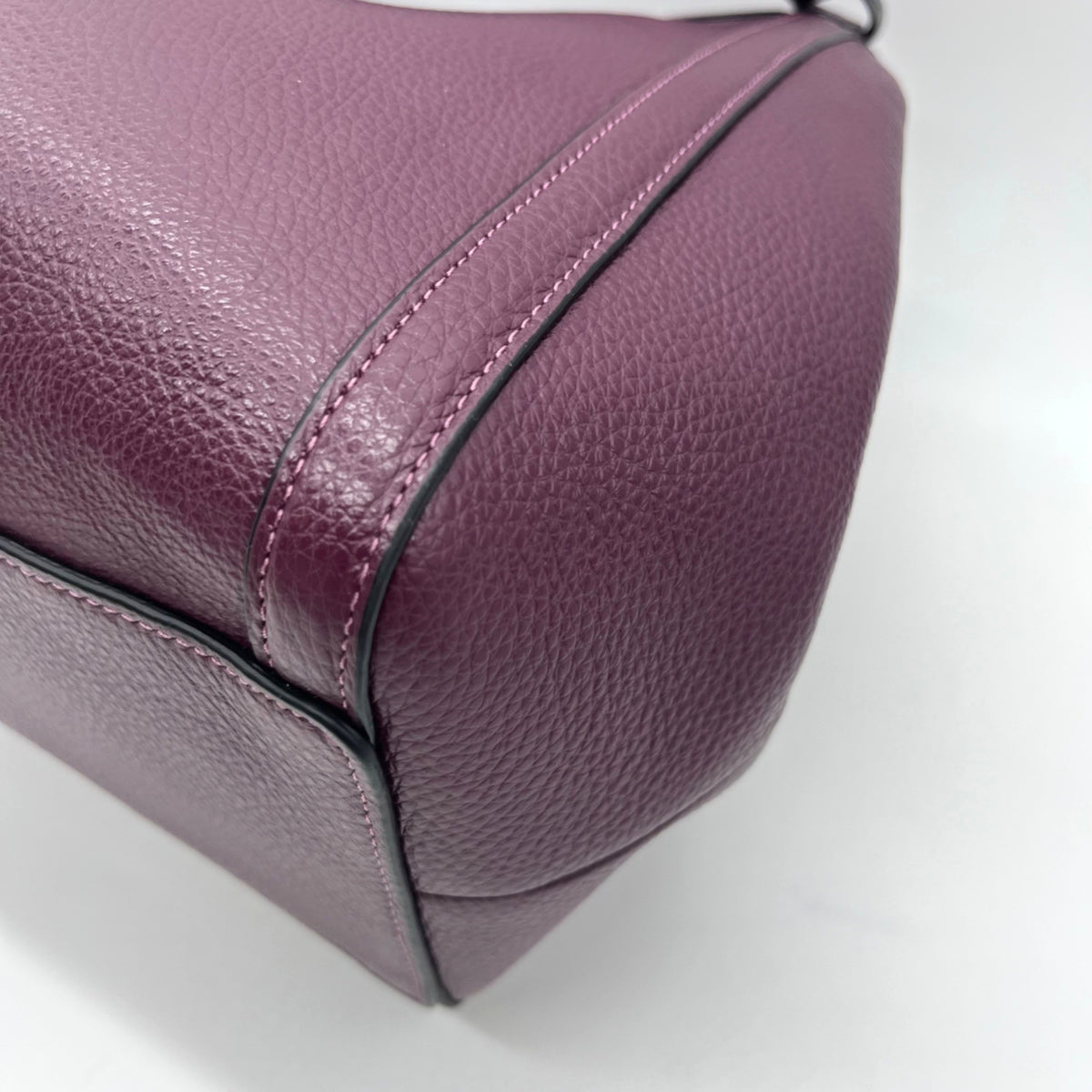 Coach Purple Leather Kristy Shoulder Bag  C6231