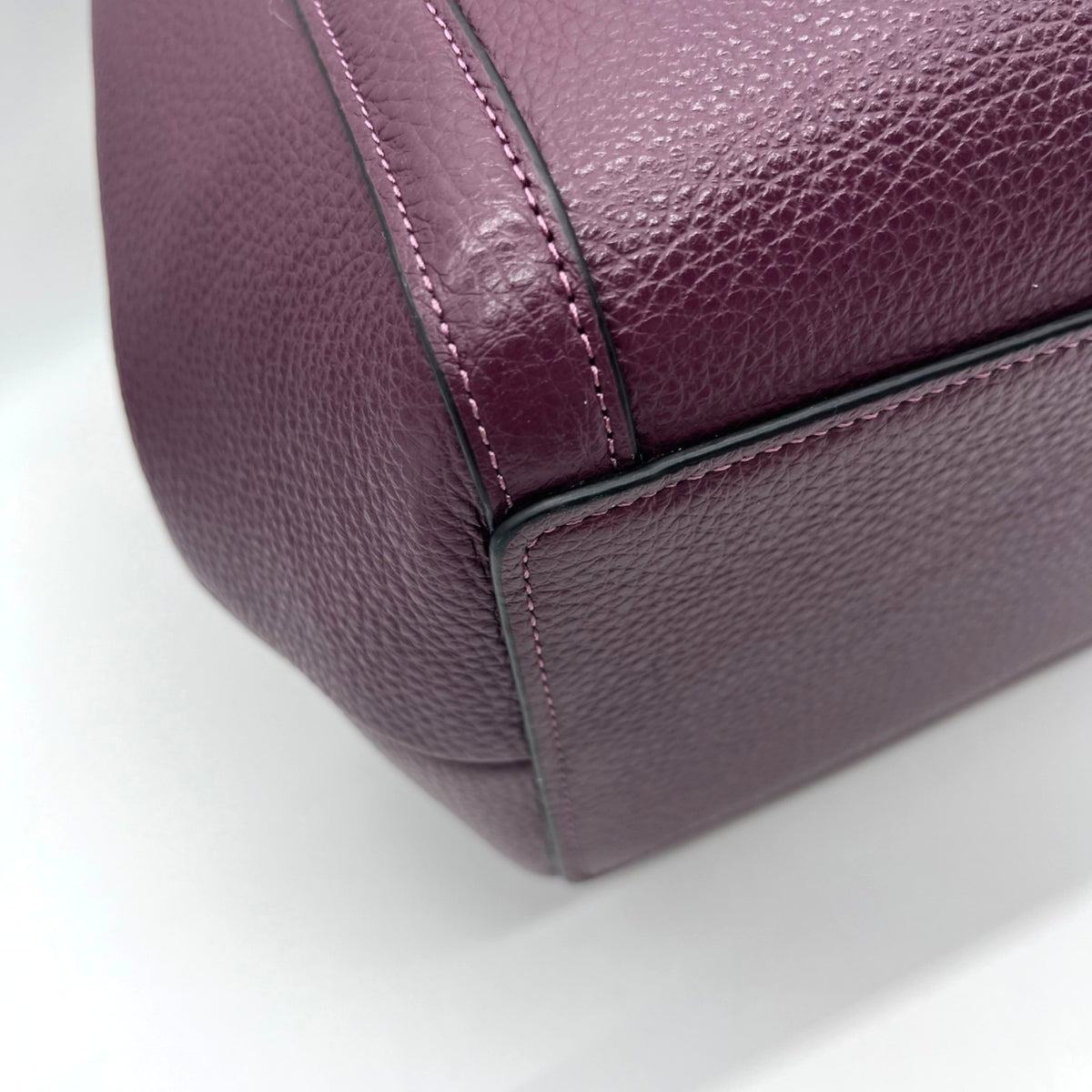 Coach Purple Leather Kristy Shoulder Bag  C6231