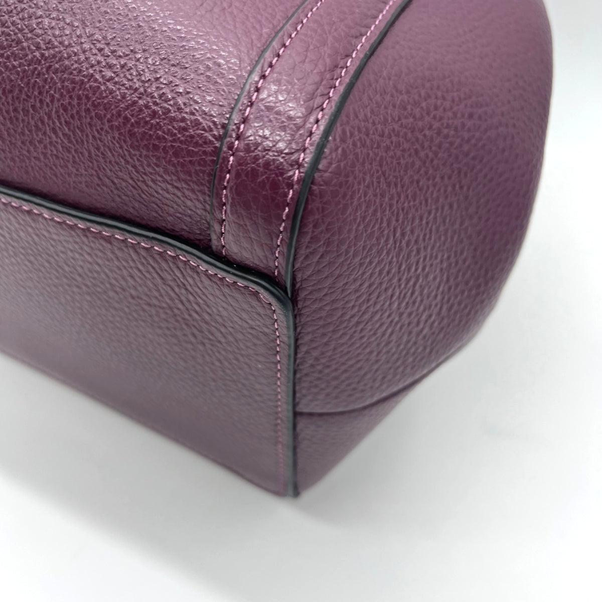 Coach Purple Leather Kristy Shoulder Bag  C6231