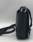 Kate Spade Carsen Laurel Jeweled Black Saffiano Crossbody Bag