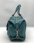 Coach Teal Leather Campbell Satchel Bag F24690