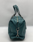 Coach Teal Leather Campbell Satchel Bag F24690