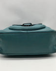 Coach Teal Leather Campbell Satchel Bag F24690