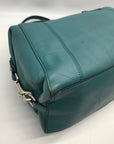 Coach Teal Leather Campbell Satchel Bag F24690