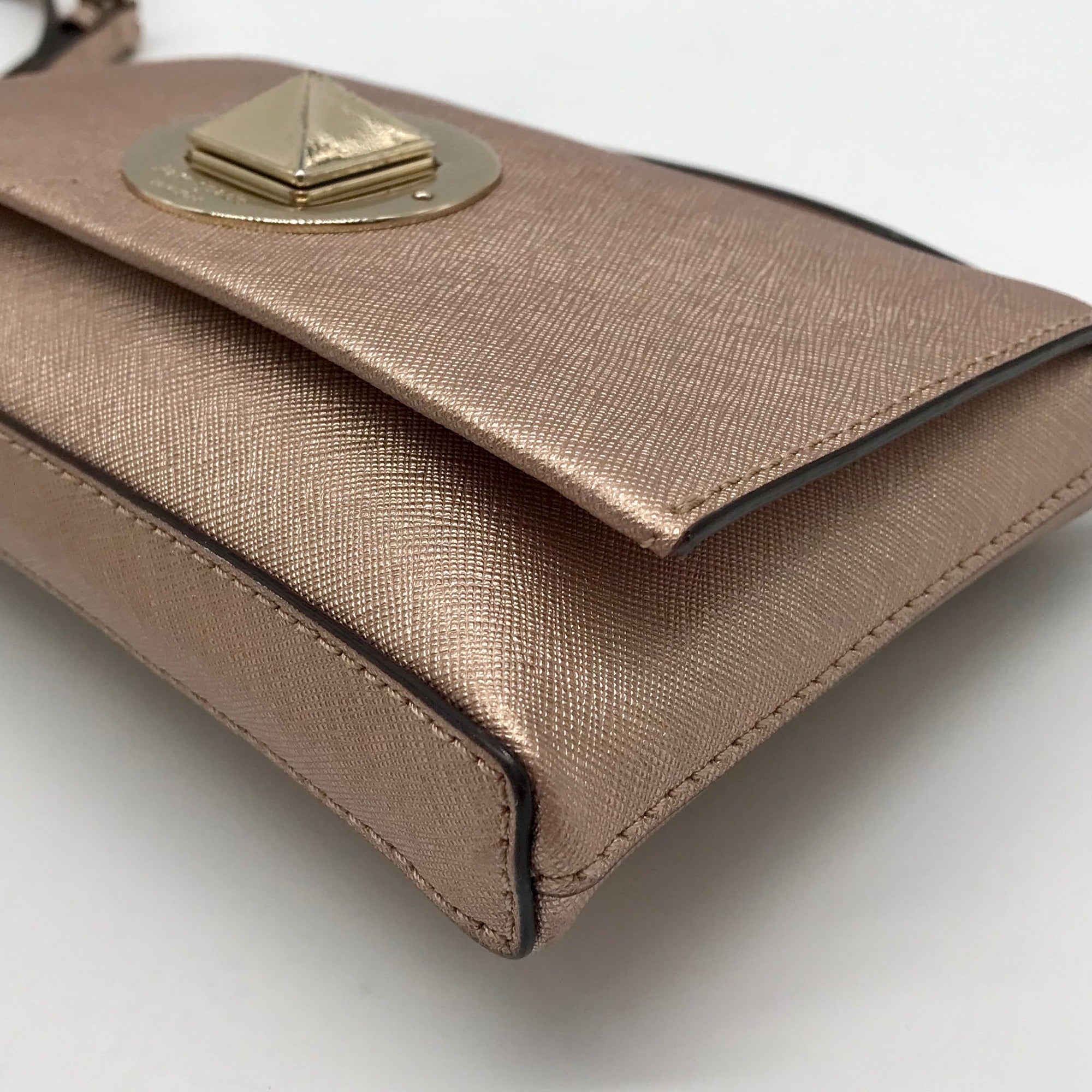 Kate Spade Sally Newbury Lane Rose Gold Crossbody