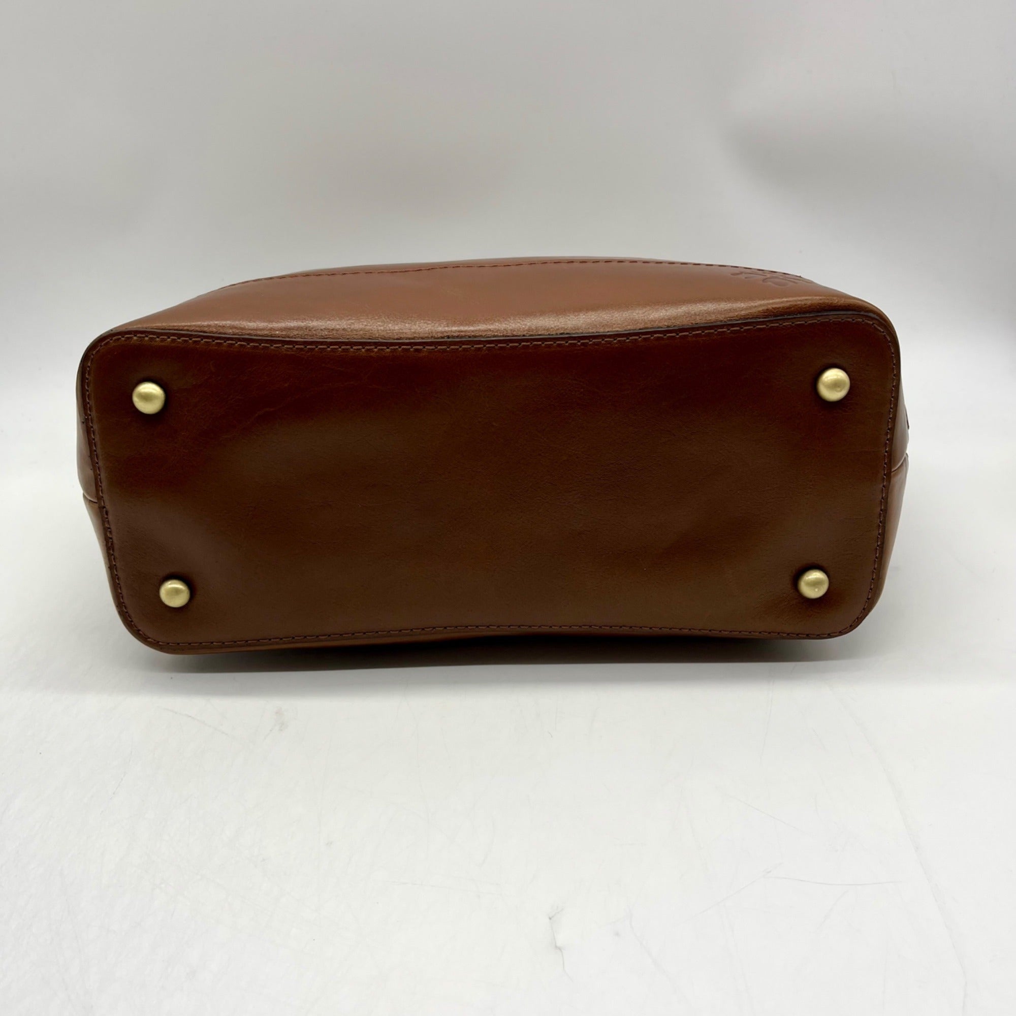 Patricia Nash Meka Cognac Leather Tote