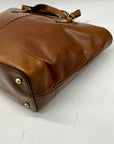 Patricia Nash Meka Cognac Leather Tote