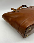 Patricia Nash Meka Cognac Leather Tote