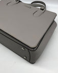 Kate Spade Gray Saffiano Leather Laurel Way Reese Satchel Bag