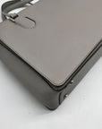Kate Spade Gray Saffiano Leather Laurel Way Reese Satchel Bag