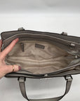 Kate Spade Gray Saffiano Leather Laurel Way Reese Satchel Bag