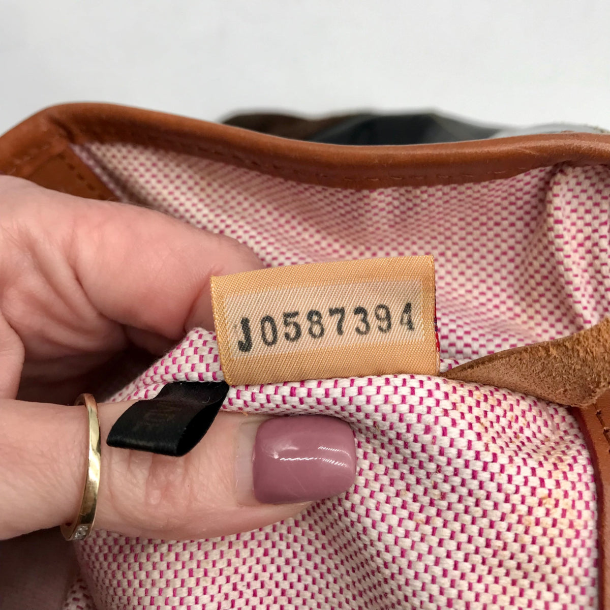 Dooney &amp; Bourke Black Patent Leather &amp; Suede Tote Bag
