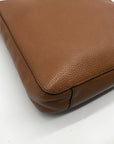Michael Kors Brown Leather Jet Set Travel Large Crossbody Messenger Bag