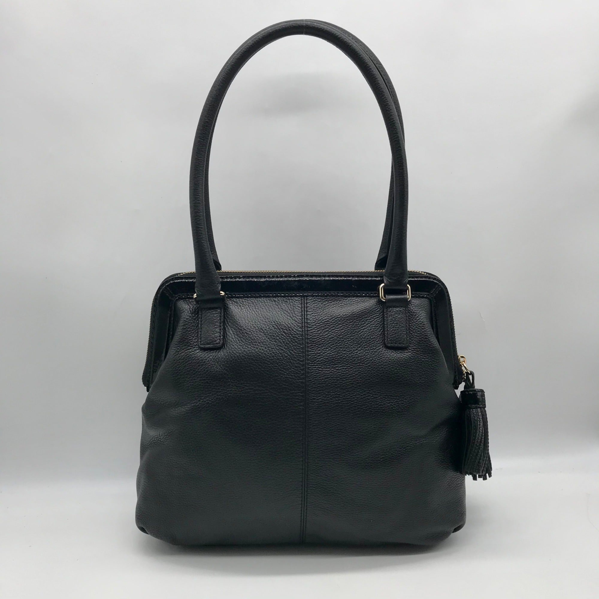 Kate Spade Black Pebbled Leather Ashlyn Belltown Shoulder Bag
